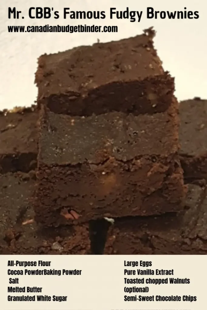 Easy Fudgy Brownies That are perfect for any occasion or to gift to your friends.