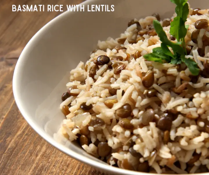 Basmati Rice With LentilsBasmati Rice With Lentils