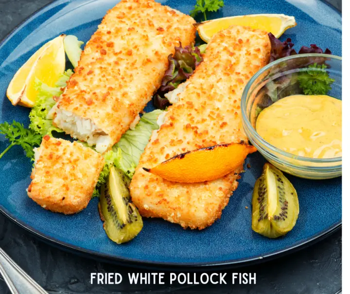 Fried White Pollock Fish
