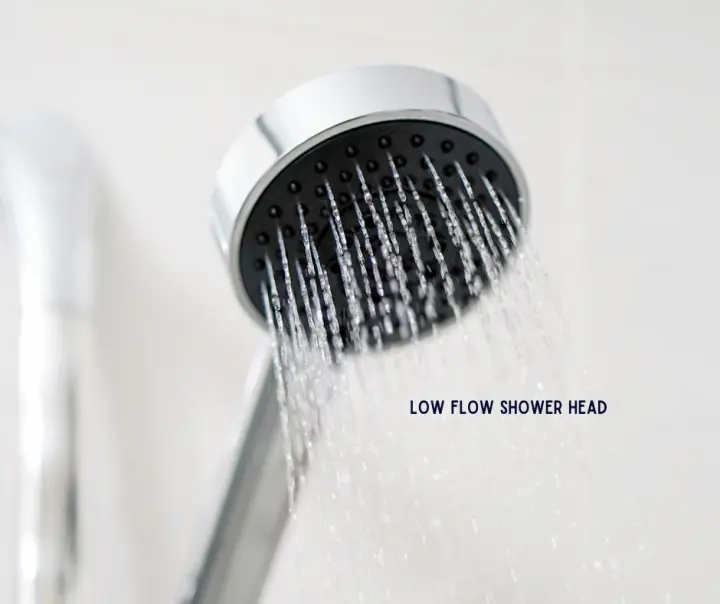 Consider Low Flow Shower Heads To Save Money On Your Water Bill.