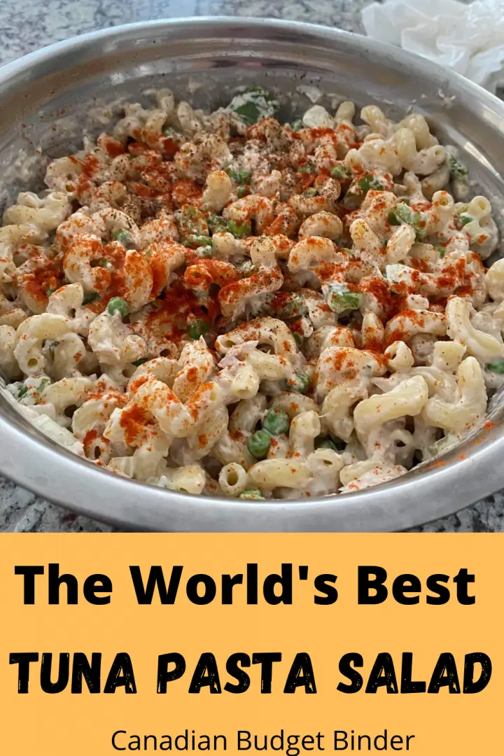 The World's Best Tuna Pasta Salad Recipe