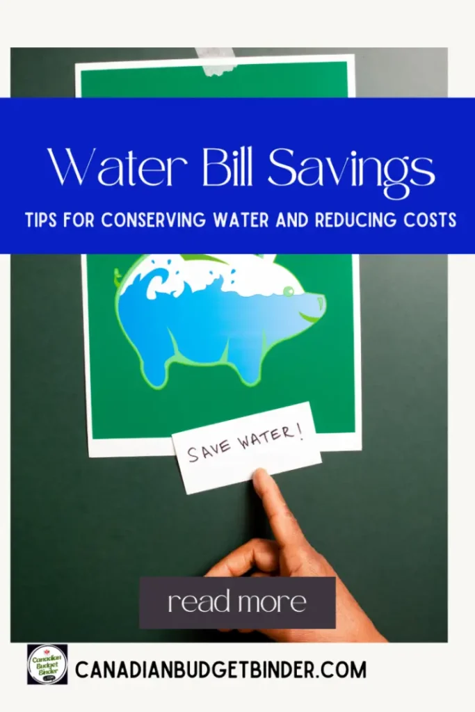 Water Bill Savings Tips for Conserving Water and Reducing Costs