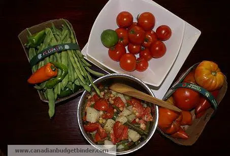Mr.CBB's Tomato Potato Salad with Green Beans and Chick Peas Other Tomato Salad Recipe Variations