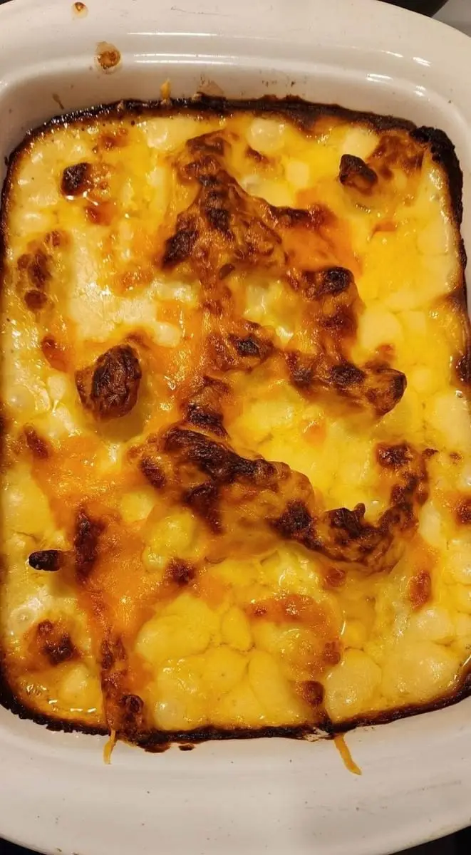 Creamy Cauliflower Cheese Bake