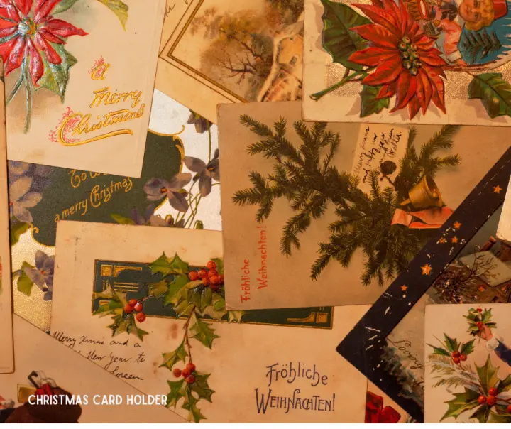 Christmas Card Holder Decoration Ideas