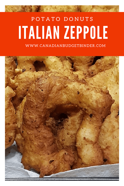 Italian Potato Zeppole