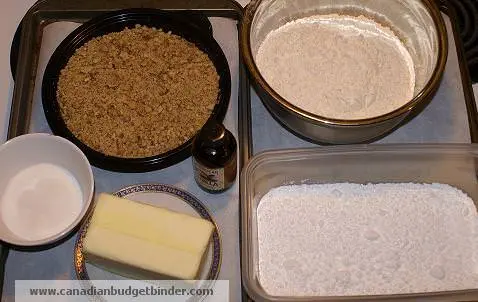 Holiday Snowballs Ingredients