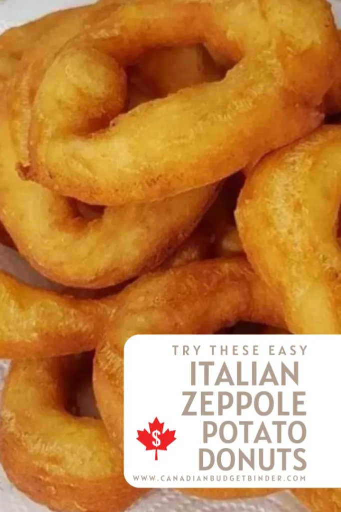 Zeppole Potato Donuts