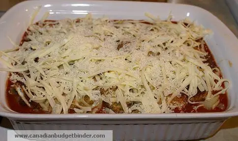 Chicken Parmigiana Ready For The Oven