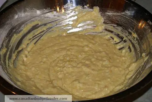 Wet Ingredients Zeppole potato donuts