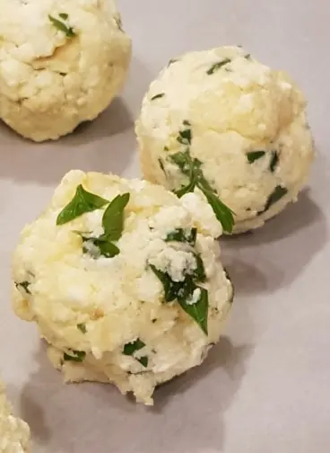 Italian ricotta Dumplings