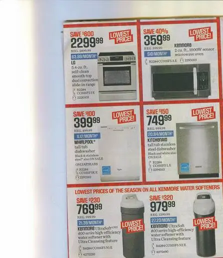 Sears Kenmore Water Softener