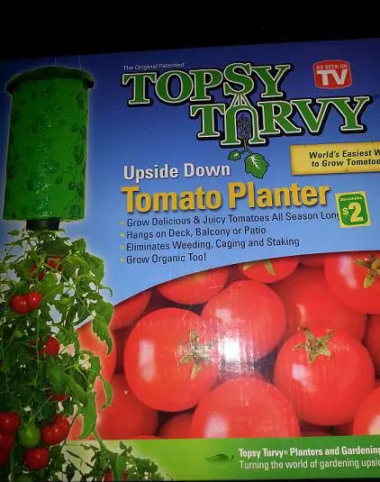 Topsy Turvey Tomato Planter 2