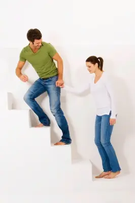 walking-upstairs-at-open-house