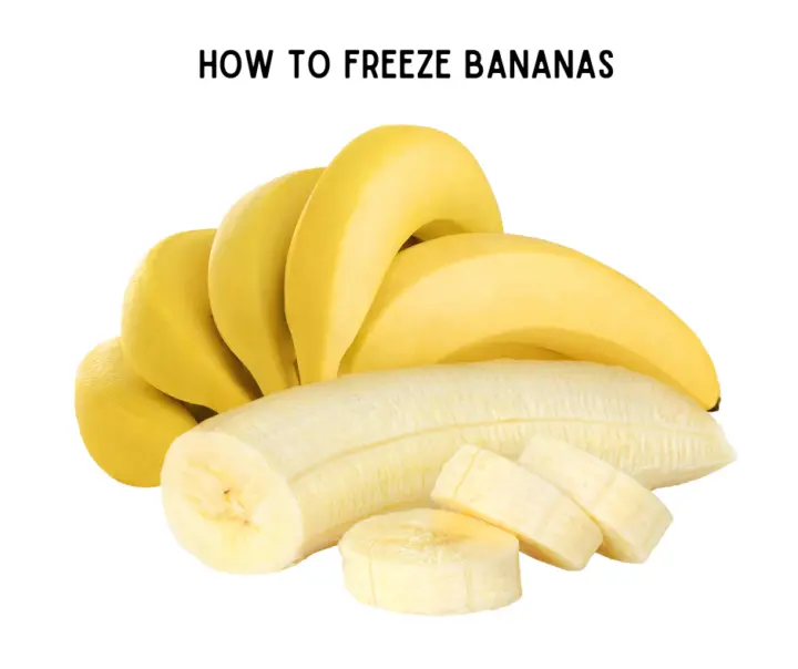 How To Freeze Bananas