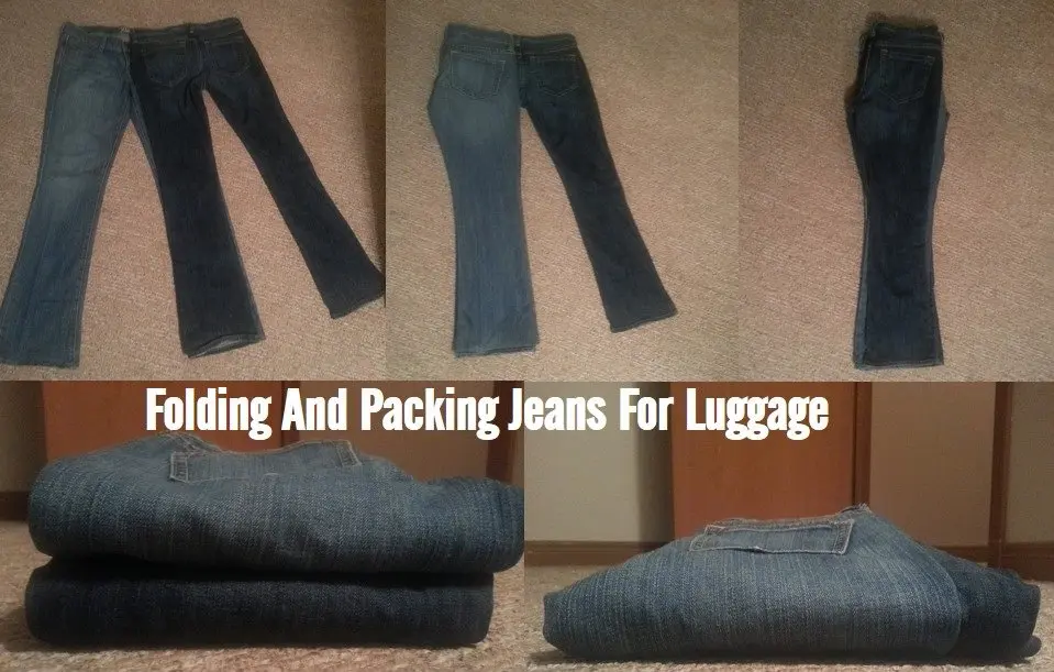 folding and packing jeans for luggagefolding and packing jeans for luggage