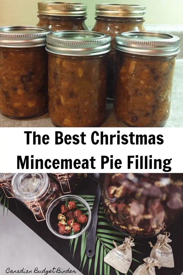 Christmas Mincemeat Pie Filling