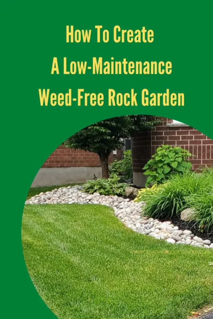 Create a rock garden oasis on your property without weeds