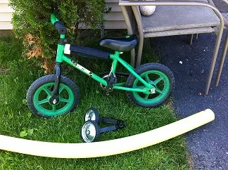 garage sale finds Canada childs bike