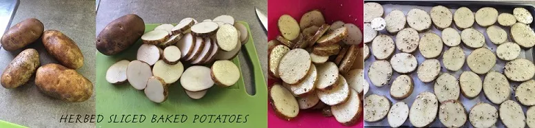 How to make baked potatoes in the oven with herbs