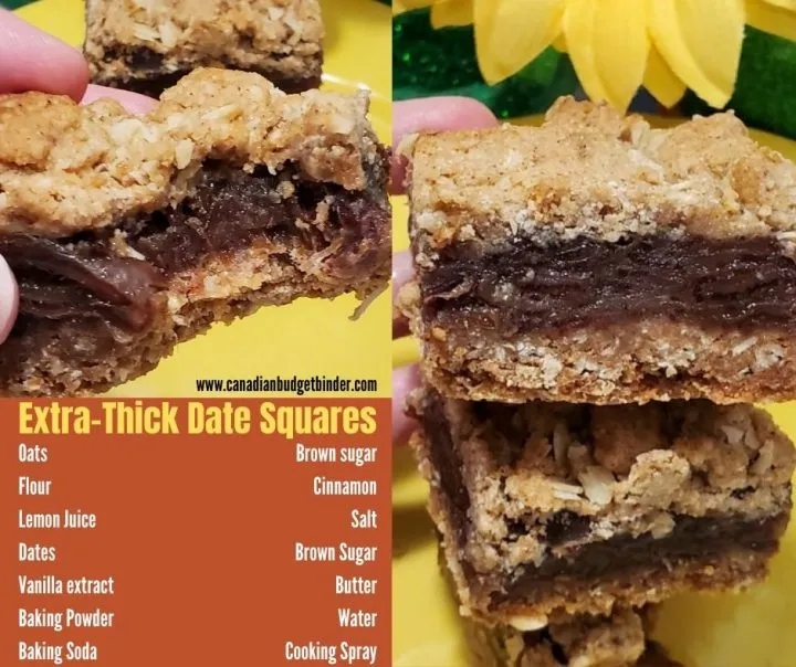 Make these easy classic extra-thick date squares for any occasion.