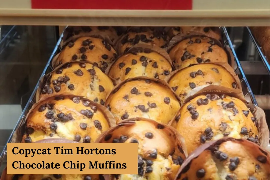 Copycat Tim Hortons Chocolate Chip Muffins