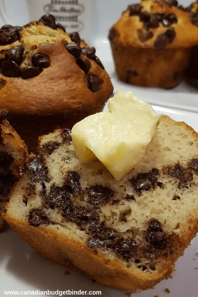 opy cat tim hortons chocolate chip muffins
