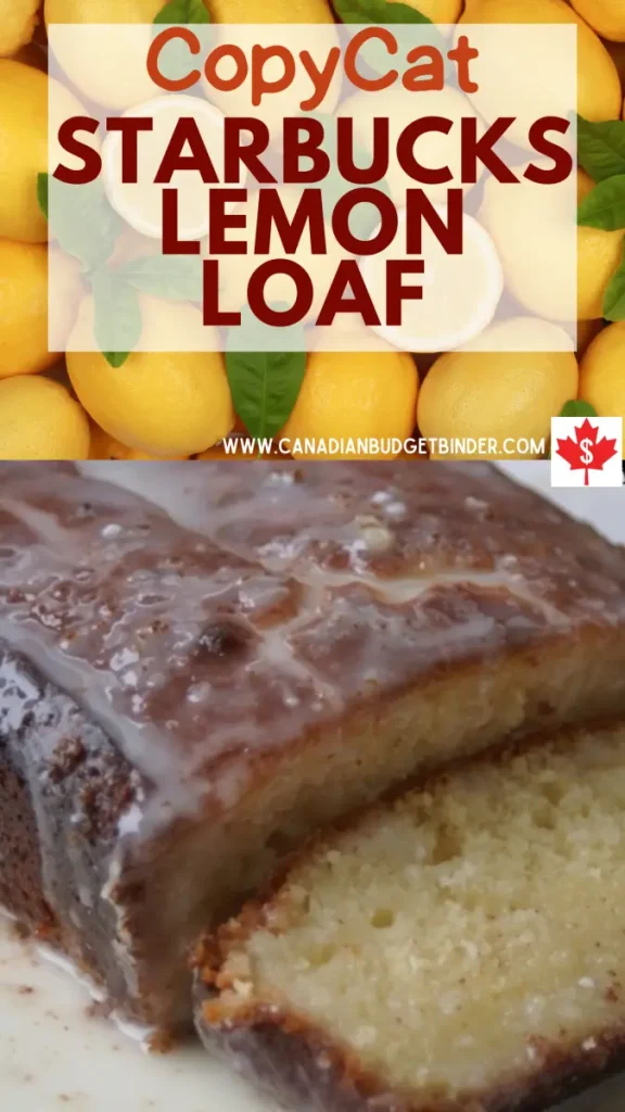 Better tthan Starbucks Lemon Loaf