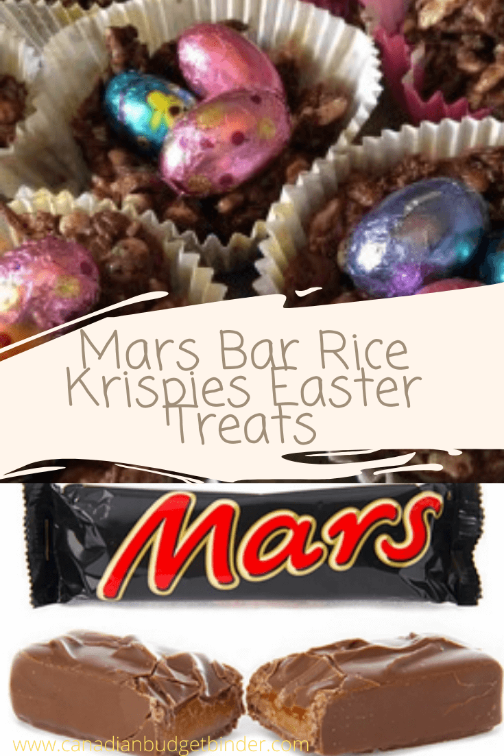 Mars Bar Rice Krispies Easter Treats – Only 4 Ingredients