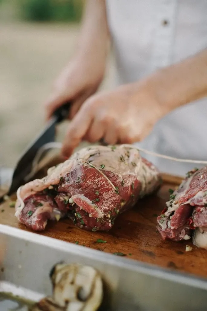 Save grocery money buying meat products from the local butcher.