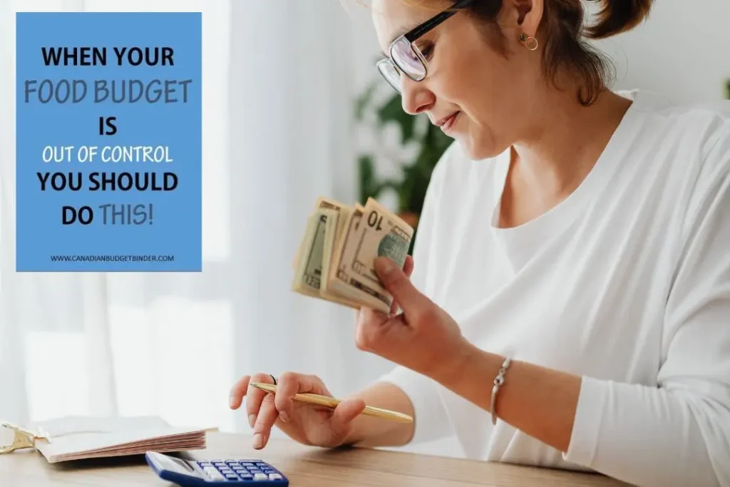 When Your Food Budget Is Out of Control You Should Do This!