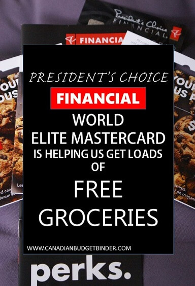 President’s Choice World Elite MasterCard Is Helping Us Get Loads Of Free Groceries: The Grocery Game Challenge #1 Oct 5-11,2015
