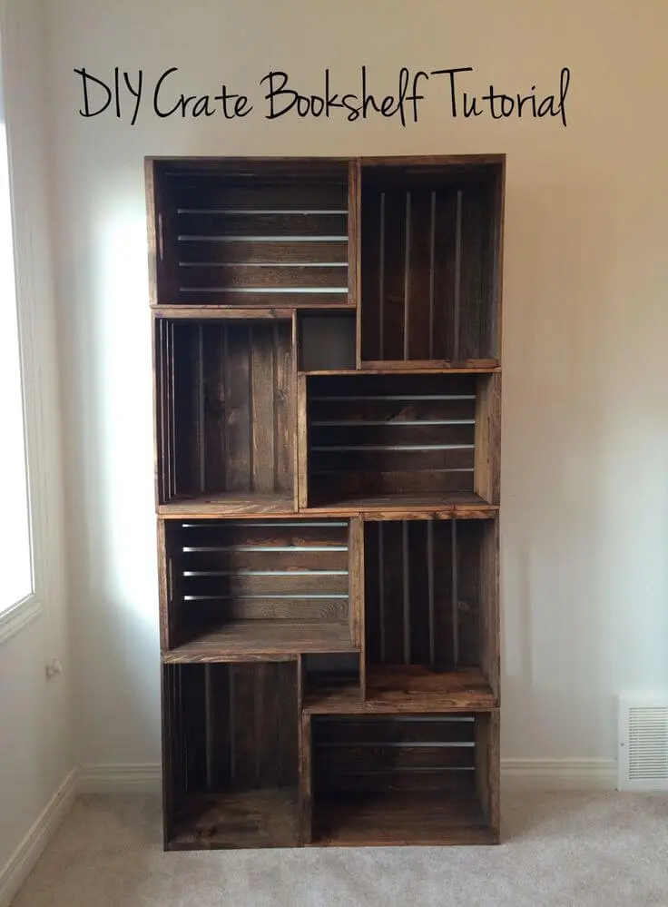 diy crate bookshelf(1)