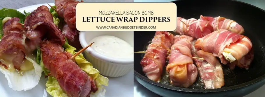 Keto Mozzarella Bacon Bomb Dippers