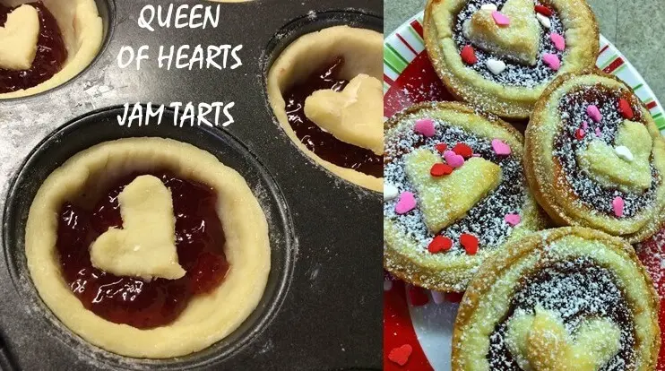 HOW TO MAKE QUEEN OF HEARTS JAM TARTS