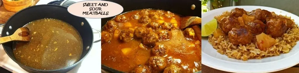 HOW TO MAKE SWEET AND SOUR MEATBALLSHOW TO MAKE SWEET AND SOUR MEATBALLS