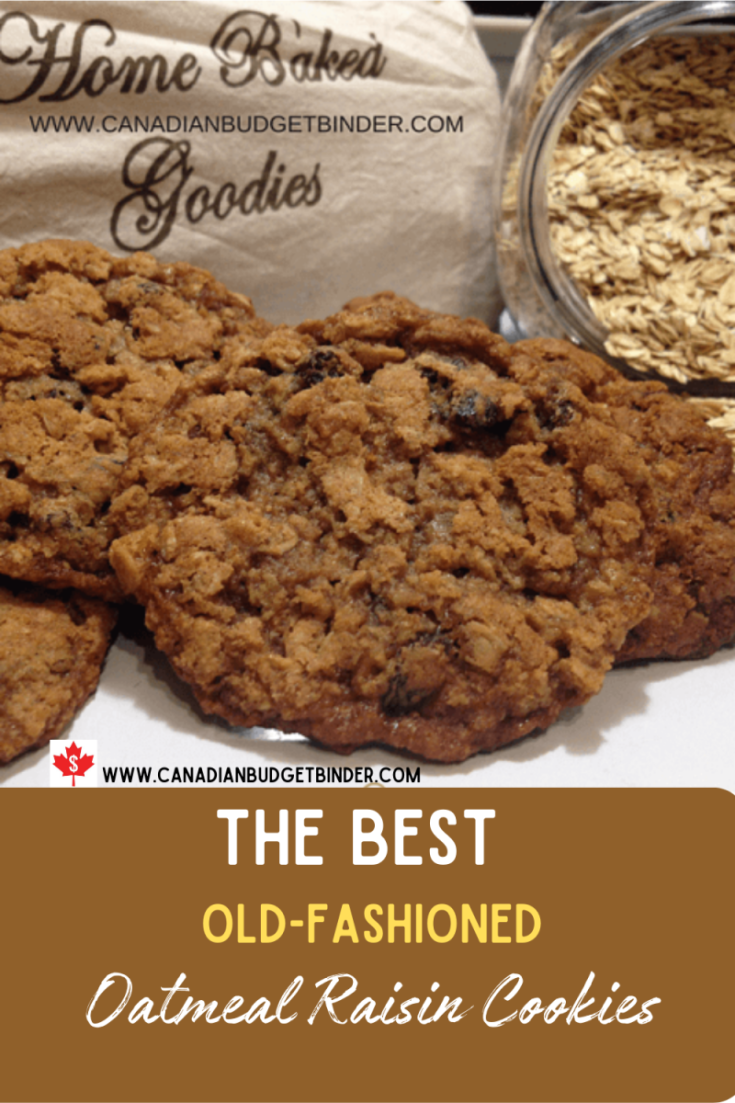 Best Old Fashioned Oatmeal Cookies