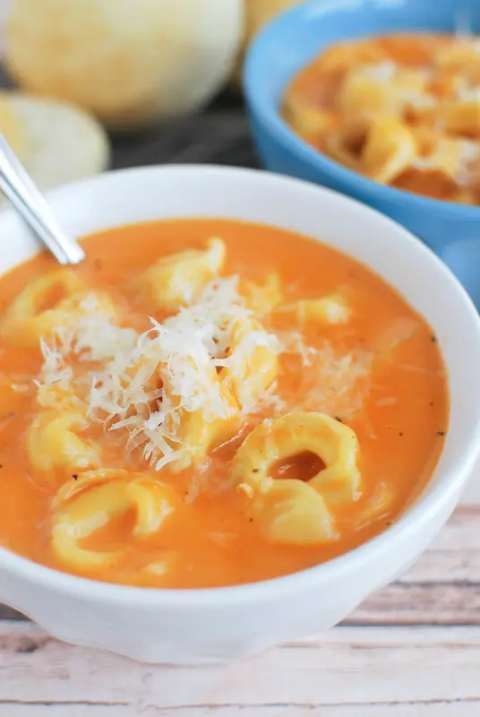Creamy Tortellini Soup Meatless Meals