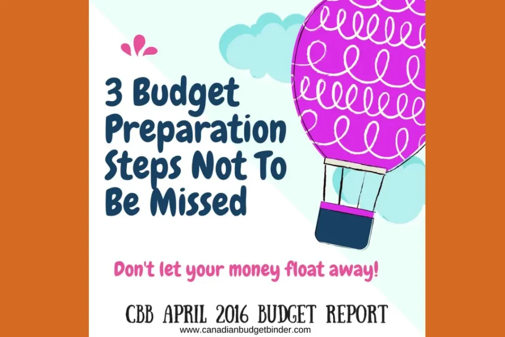 3 Budget Preparation Steps Not To Be Missed