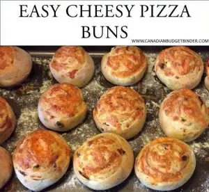 EASY CHEESY PIZZA BUNS