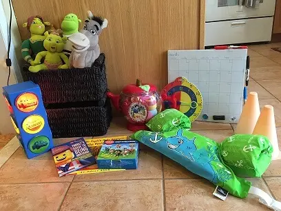June Garage Sale Jen 2 toys for kids