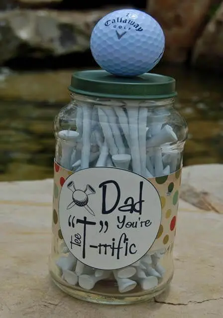 Golf Tee for the golfing dad on fathers day(1)