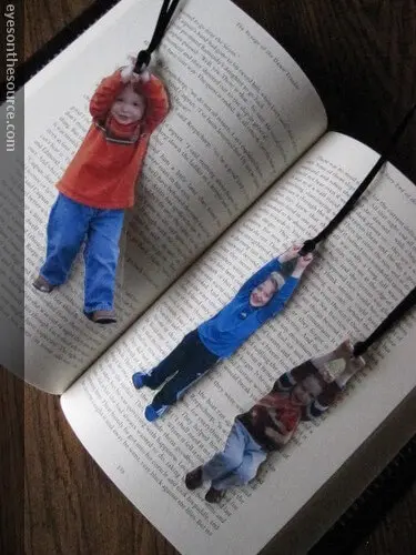 homemade bookmarks of kids for fathers day(1)