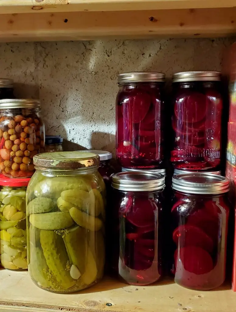 Pickled Beets, Pickles and pickled onions