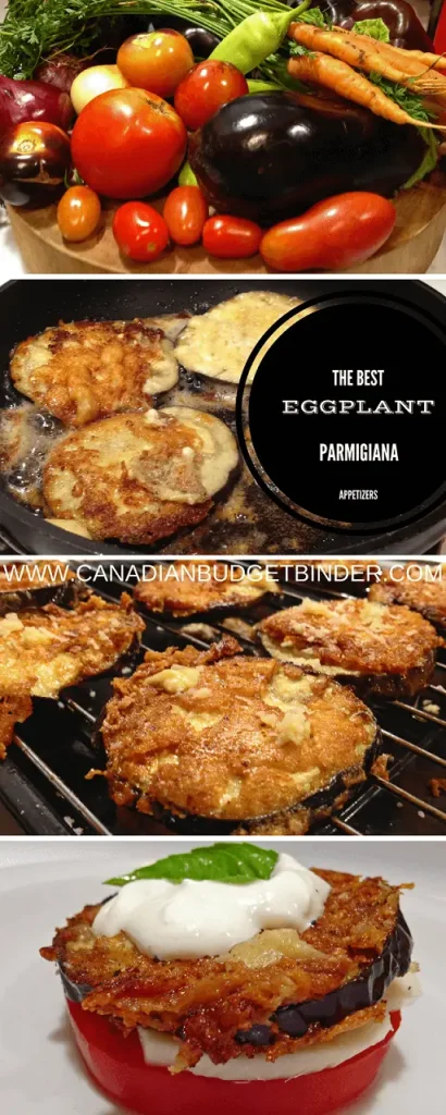 Keto Italian Eggplant Parmigiana Appetizers THE BEST EGGPLATN PARMIGIANA INFOGRAPHIC