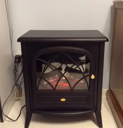 second-hand-electric-fireplace