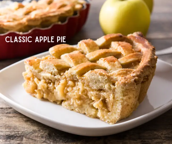 Classic apple pie recipe