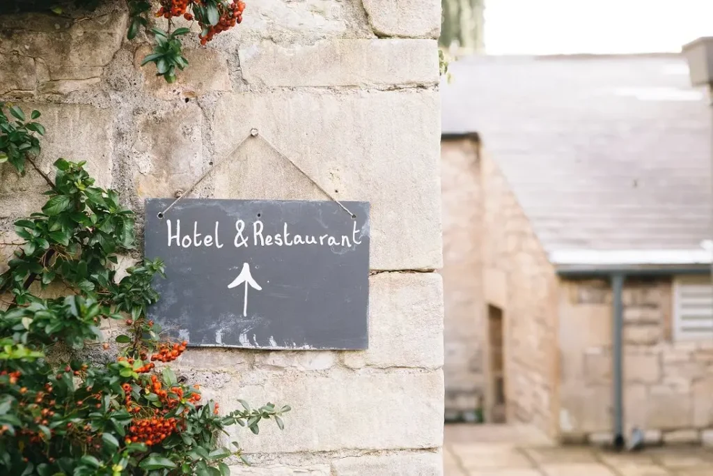 hotel and restaurant