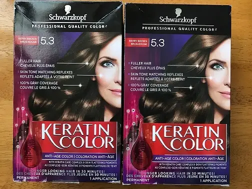 Schwarzkopf keratin color