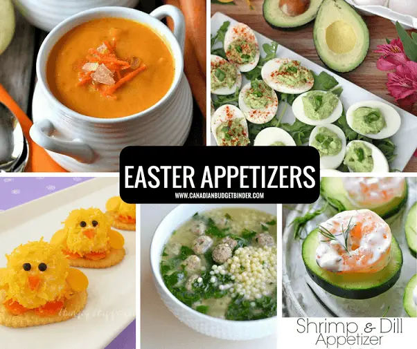 EASTER Menu Ideas APPETIZERS